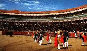 Jean Leon Gerome Plaza de Toros  : The Entry of the Bull oil painting picture wholesale
